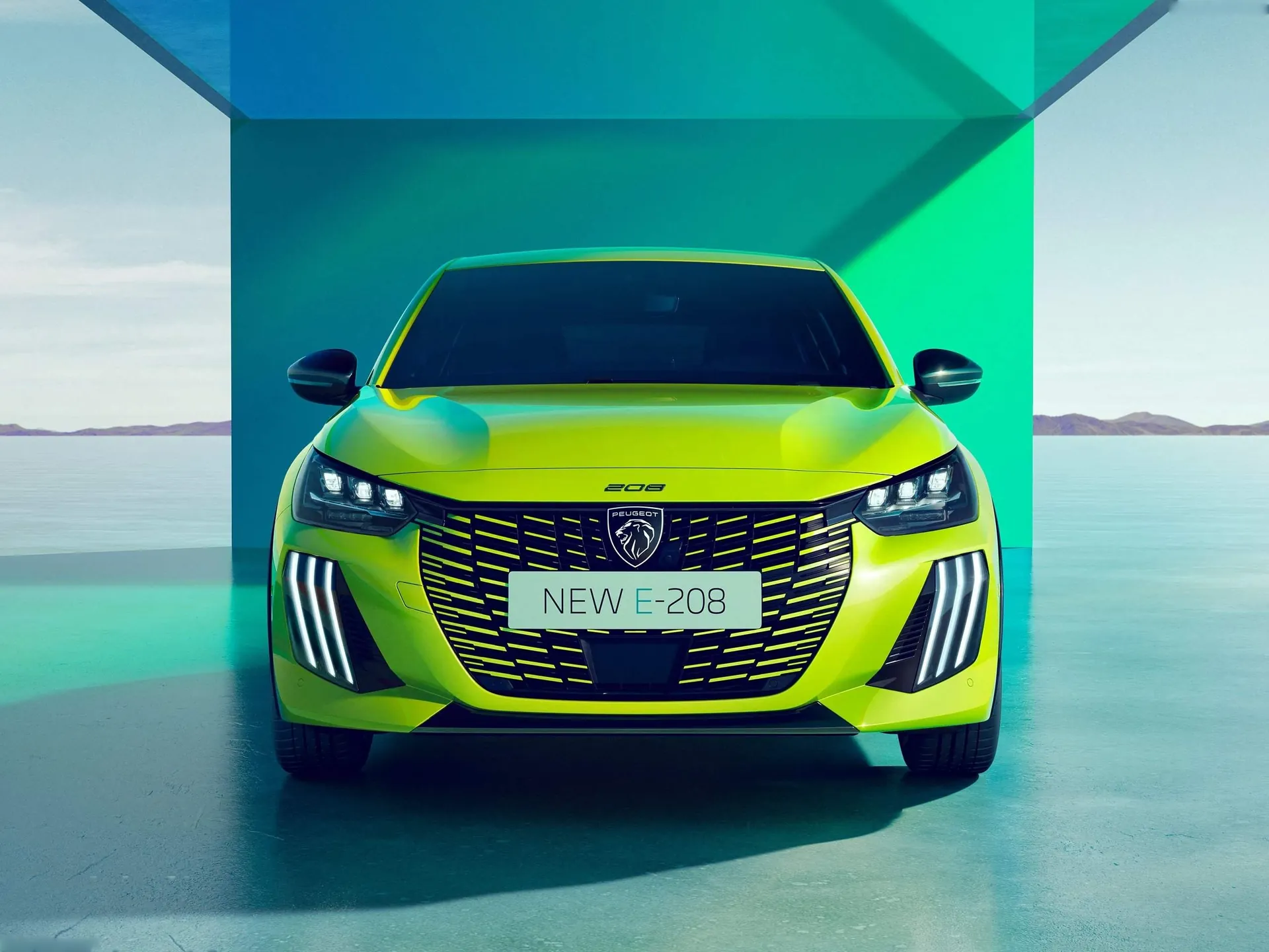 Peugeot e-208 (2024) – zepředu