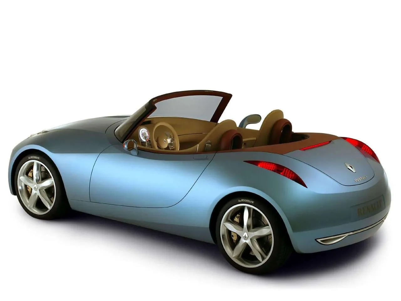 Renault Wind Concept (2004) – zadní tříčtvrteční pohled