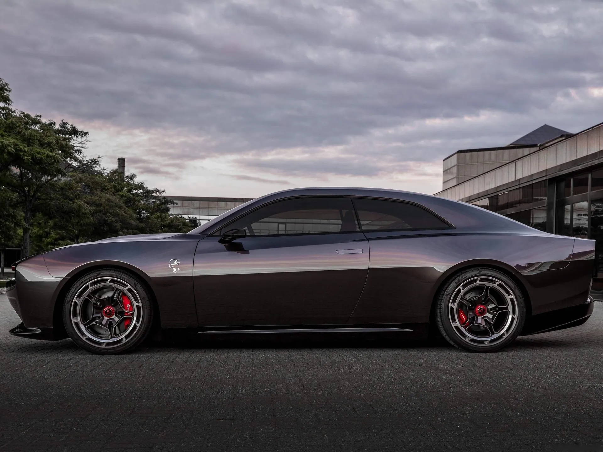 Dodge Charger Daytona SRT Concept (2022) – boční profil