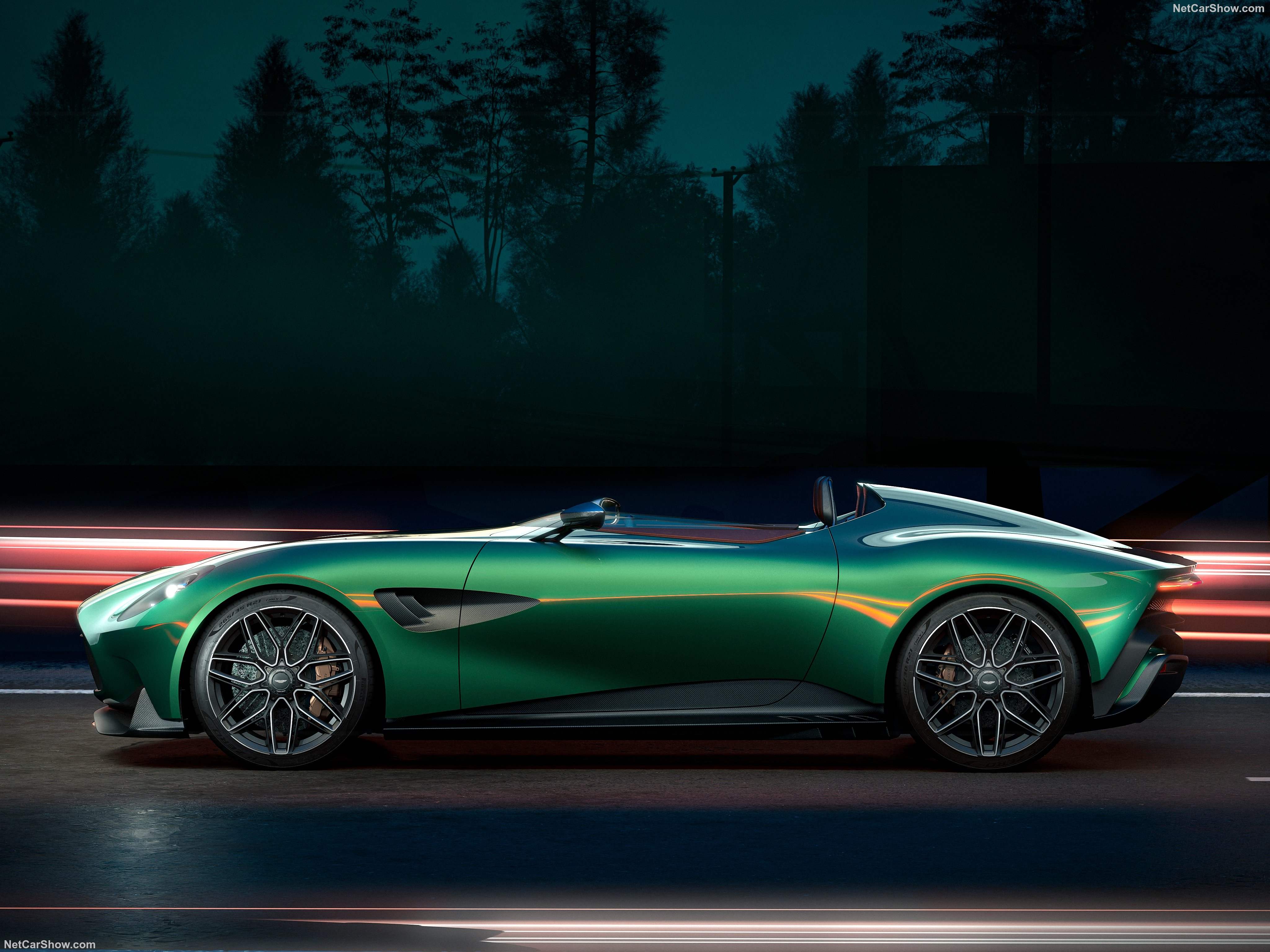 Aston Martin DBR22 Concept (2022) – boční profil