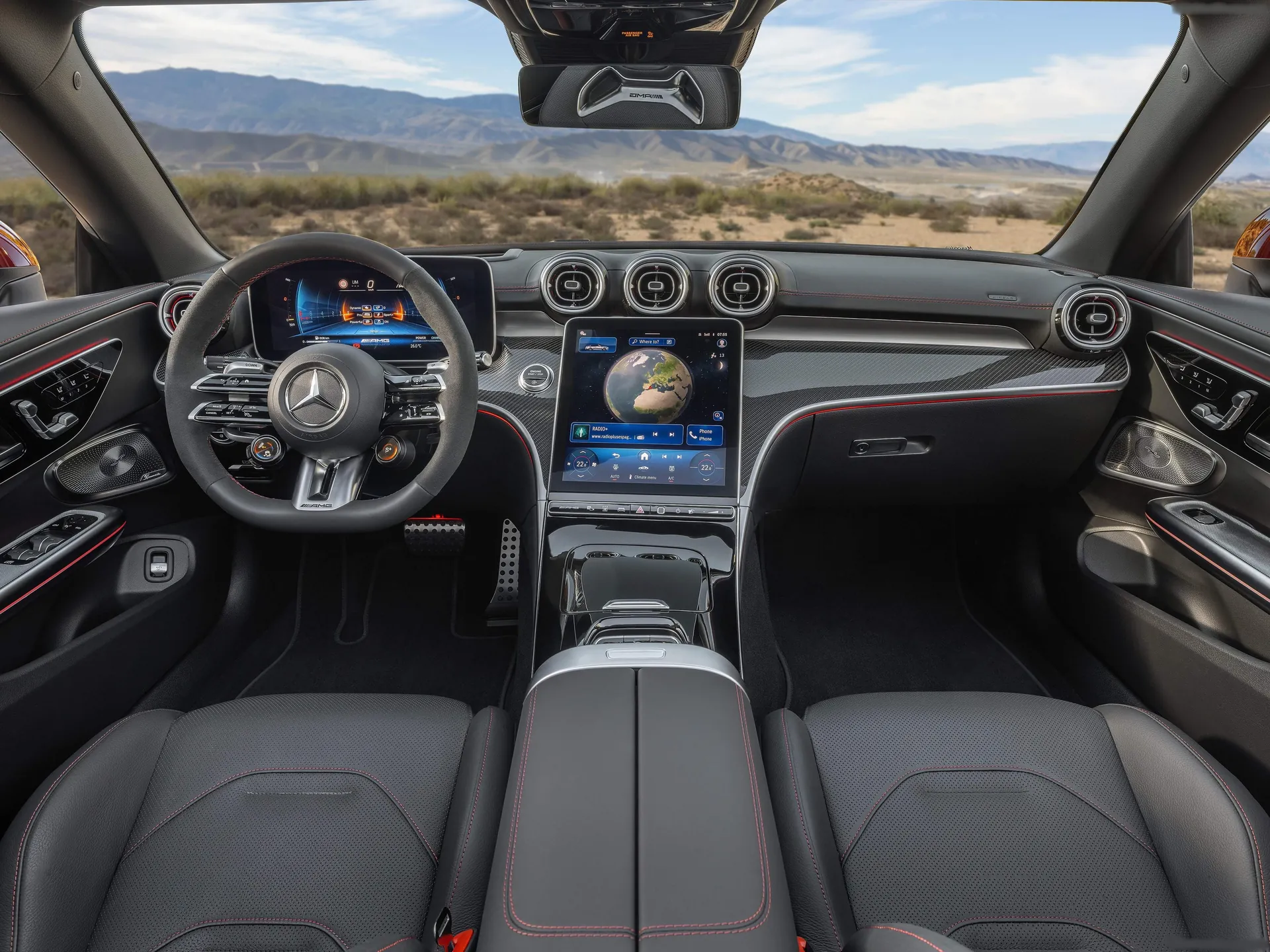 Mercedes-Benz CLE53 AMG Cabriolet (2025) – interiér