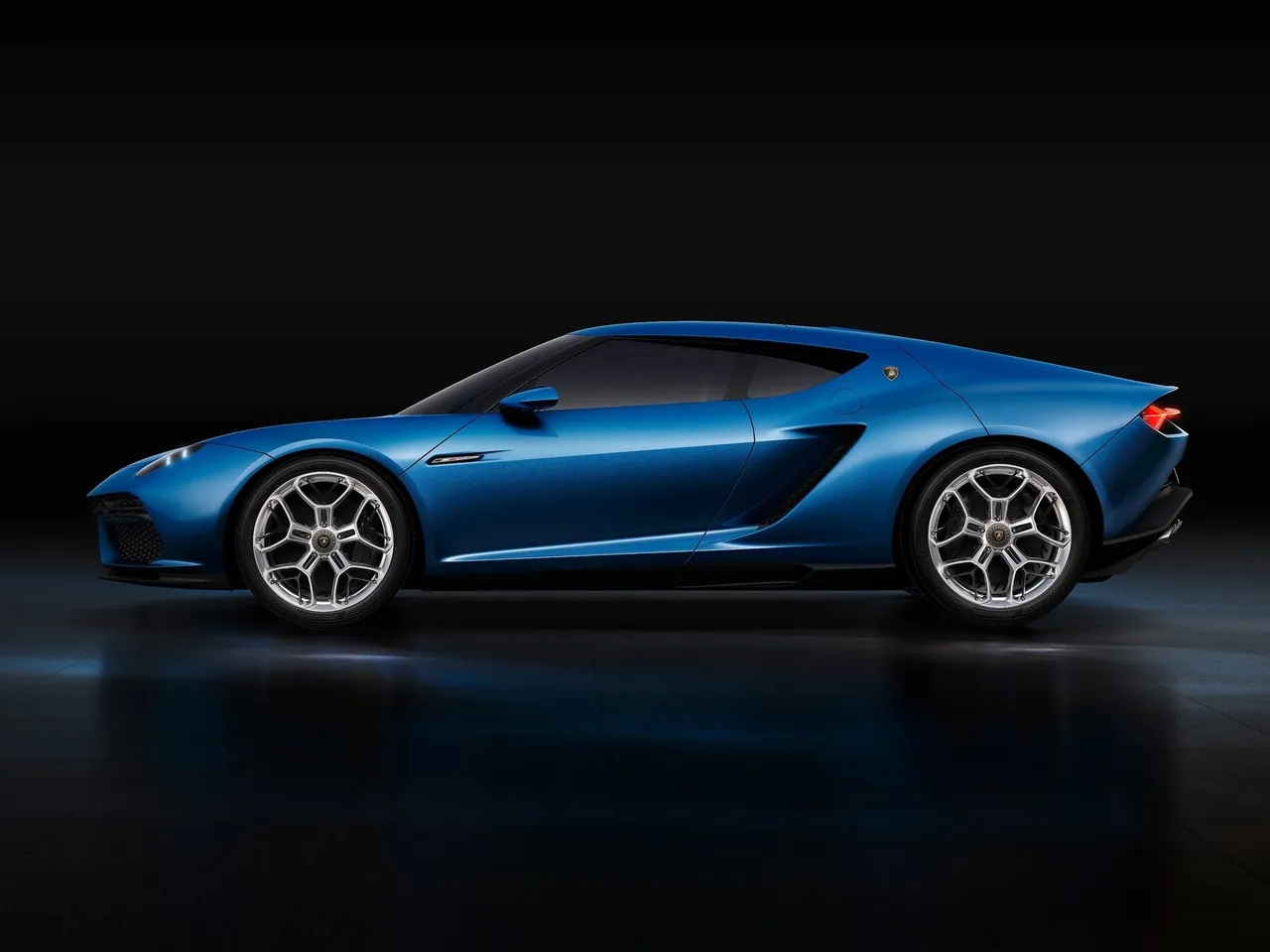 Lamborghini Asterion LPI910-4 Concept (2014) – boční profil