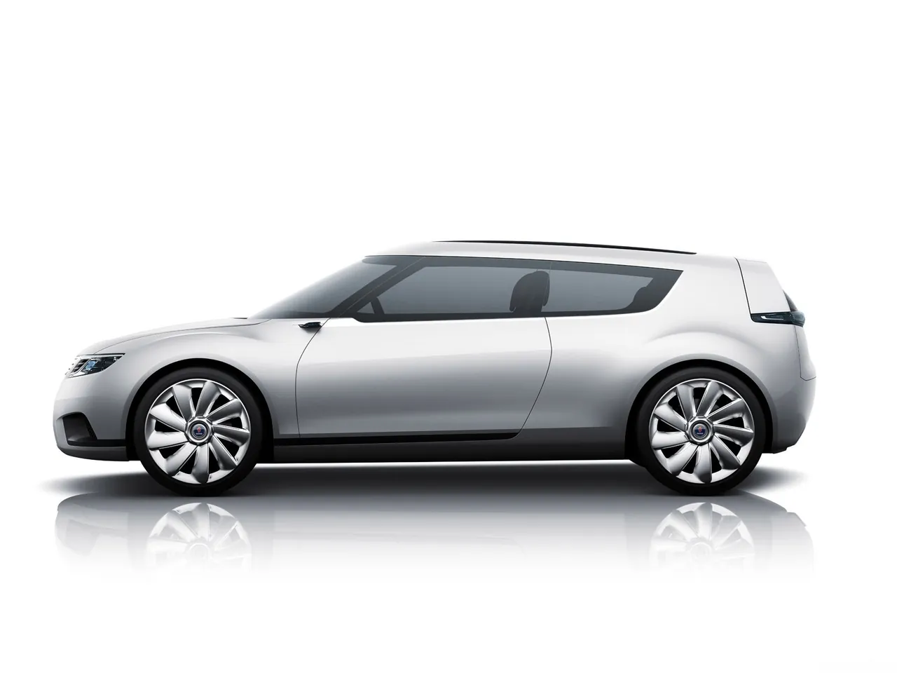 Saab 9-X BioHybrid Concept (2008) – boční profil