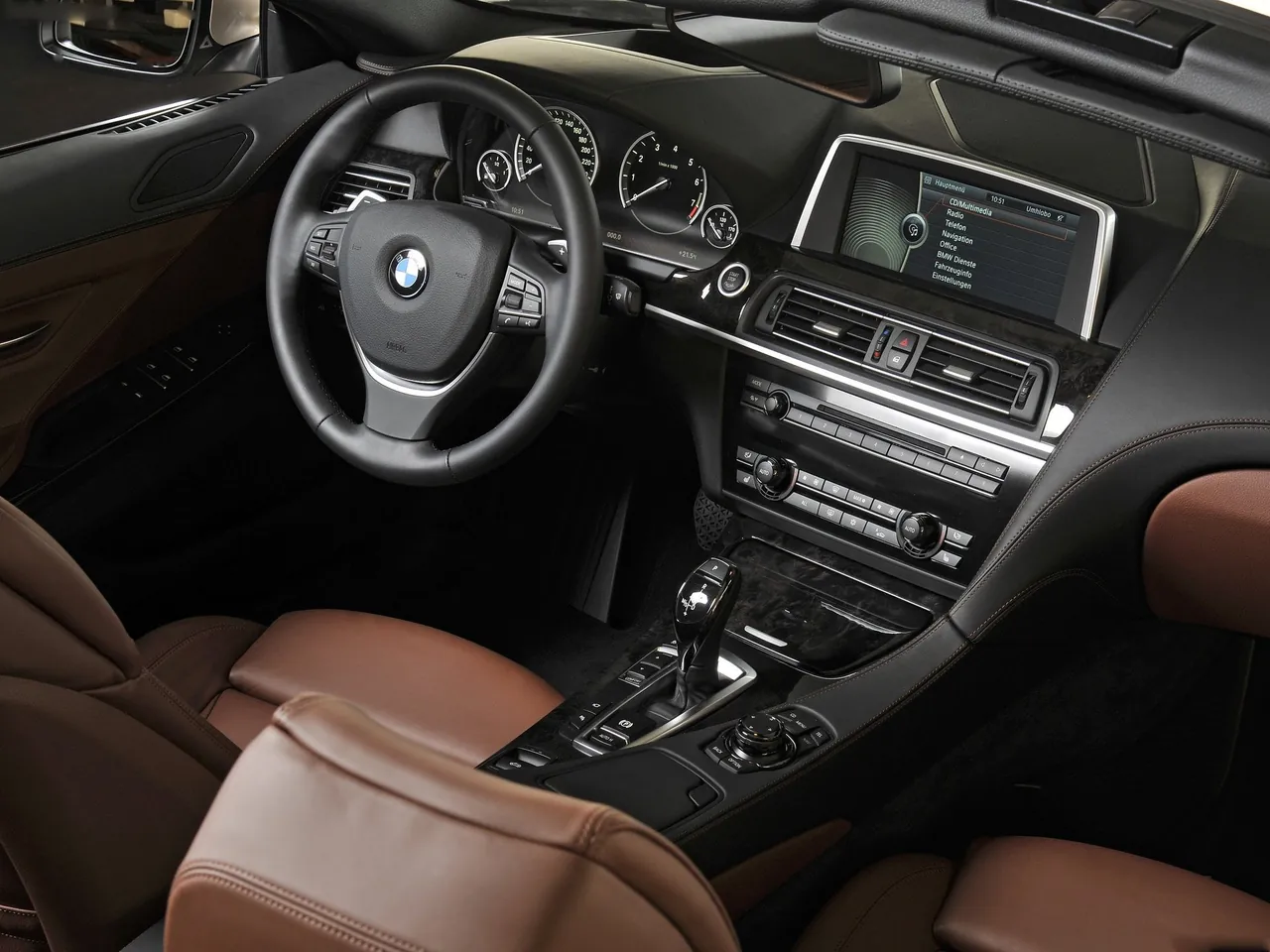 BMW 6-Series Convertible (2012) – interiér