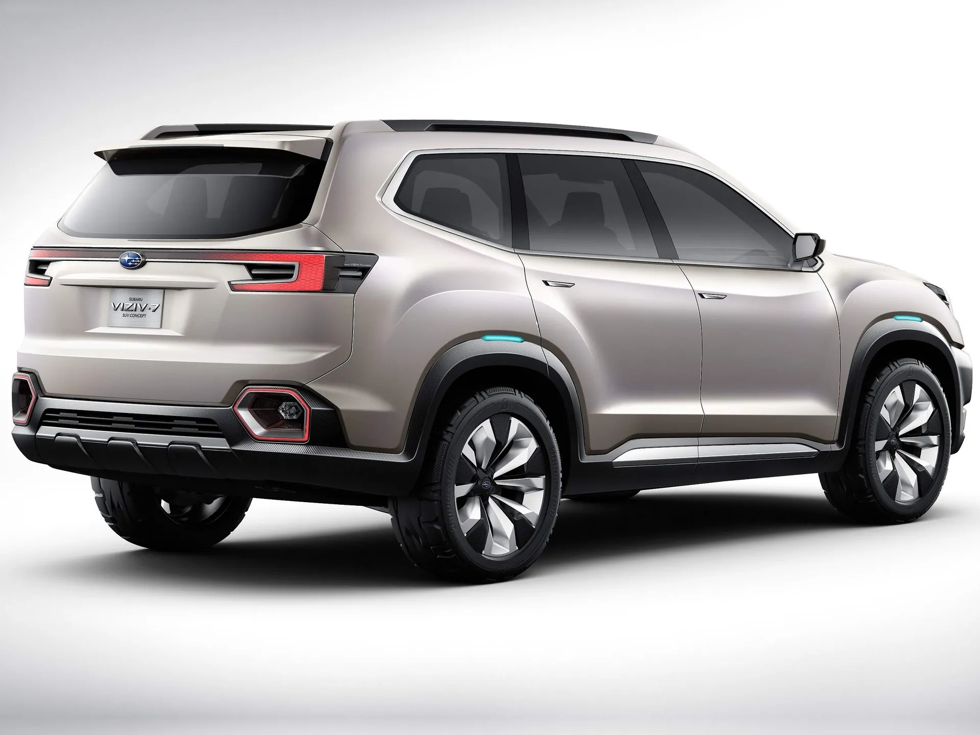 Subaru VIZIV-7 SUV Concept (2016) – zadní tříčtvrteční pohled