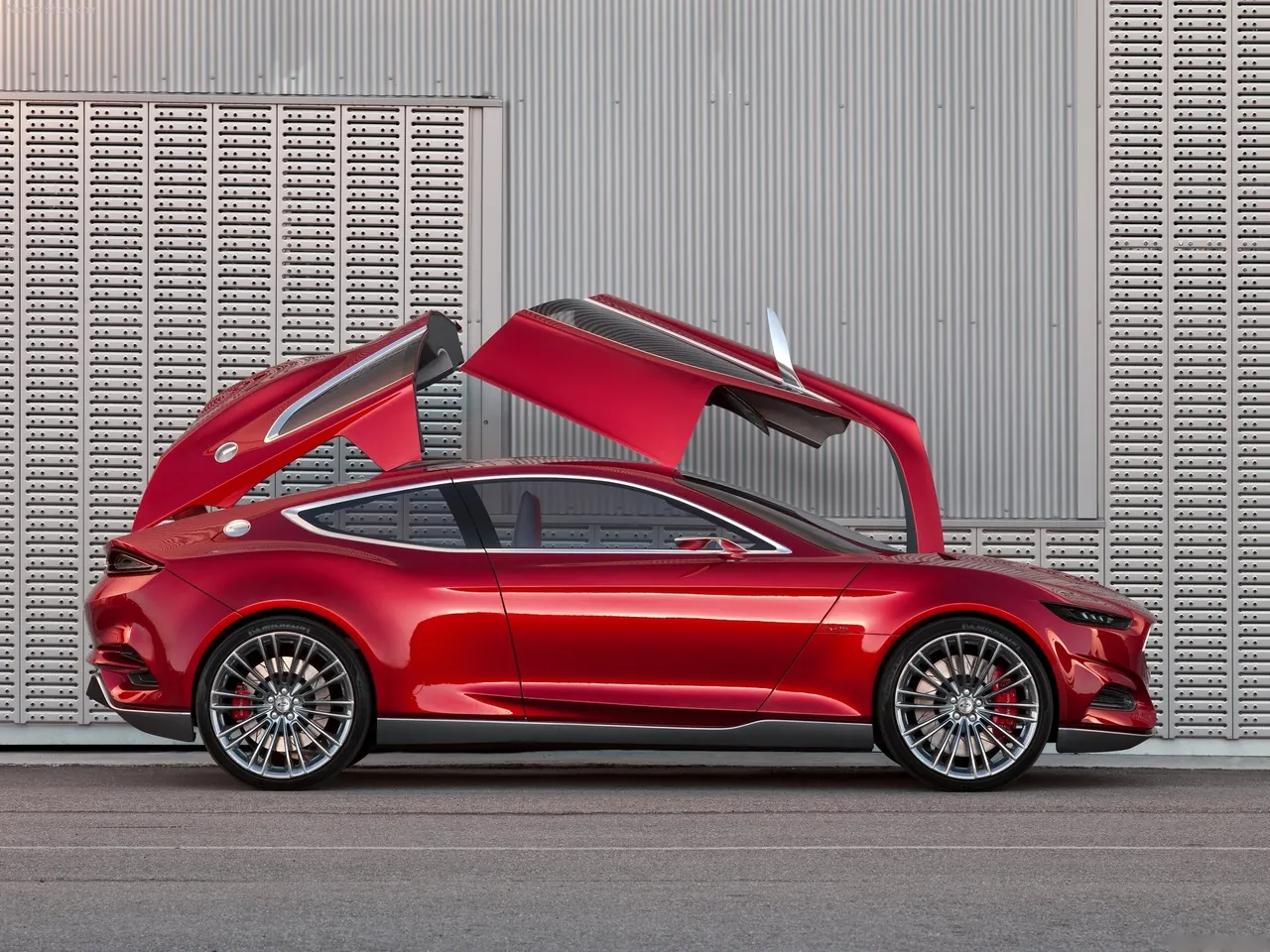 Ford Evos Concept (2011) – boční profil