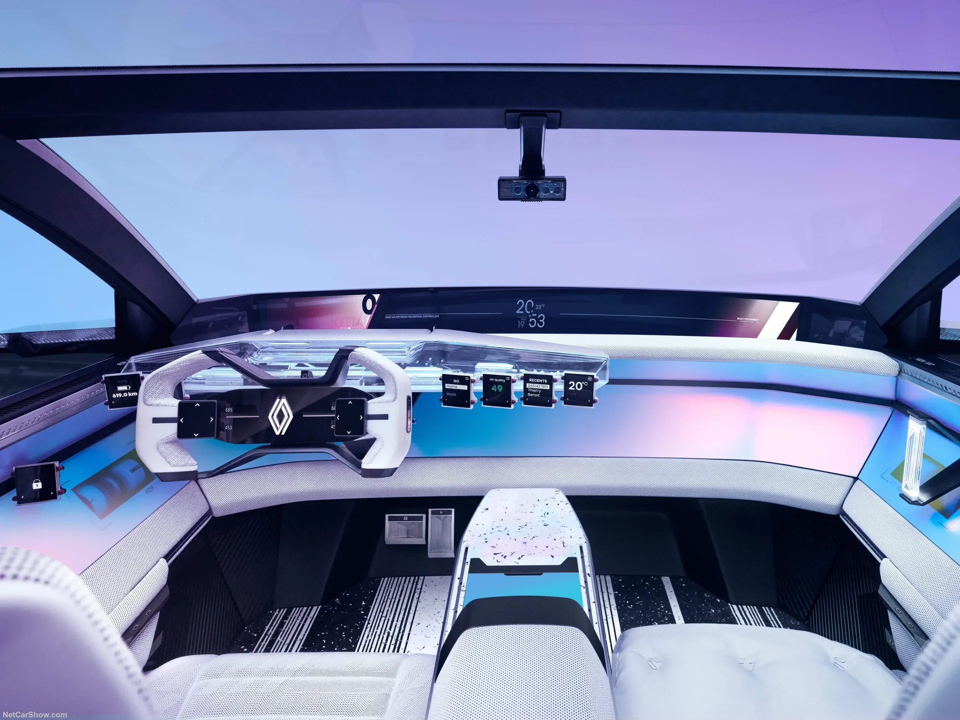 Renault Scenic Vision Concept (2022) – interiér