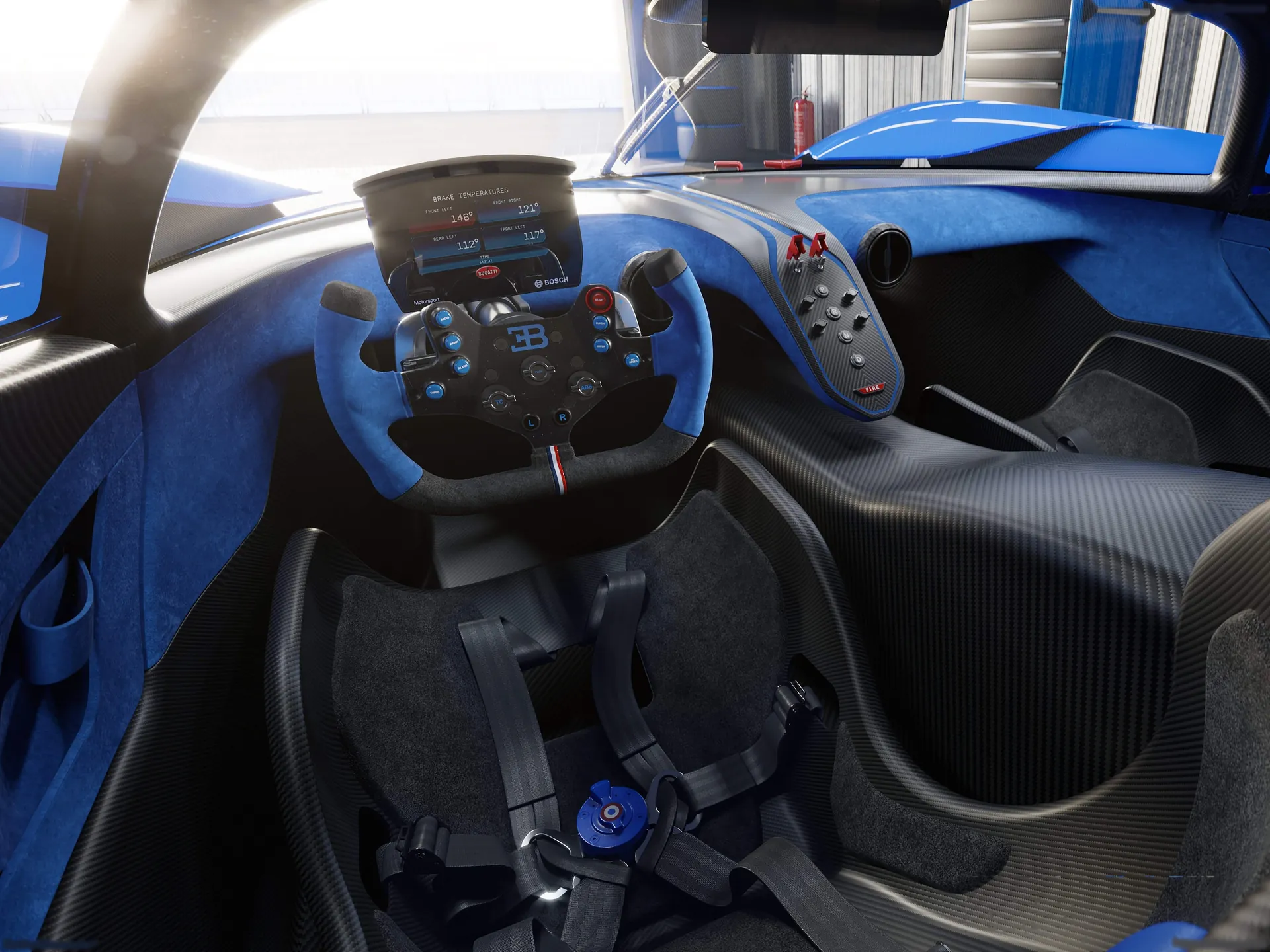 Bugatti Bolide Concept (2020) – interiér