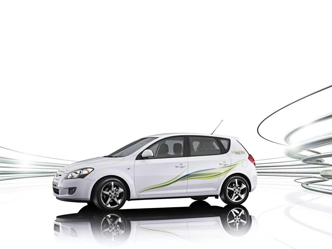 Kia eco ceed Concept (2008) – boční profil