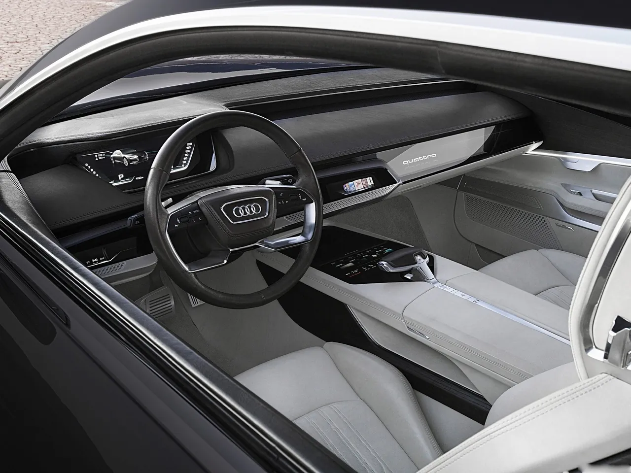 Audi Prologue Piloted Driving Concept (2015) – interiér