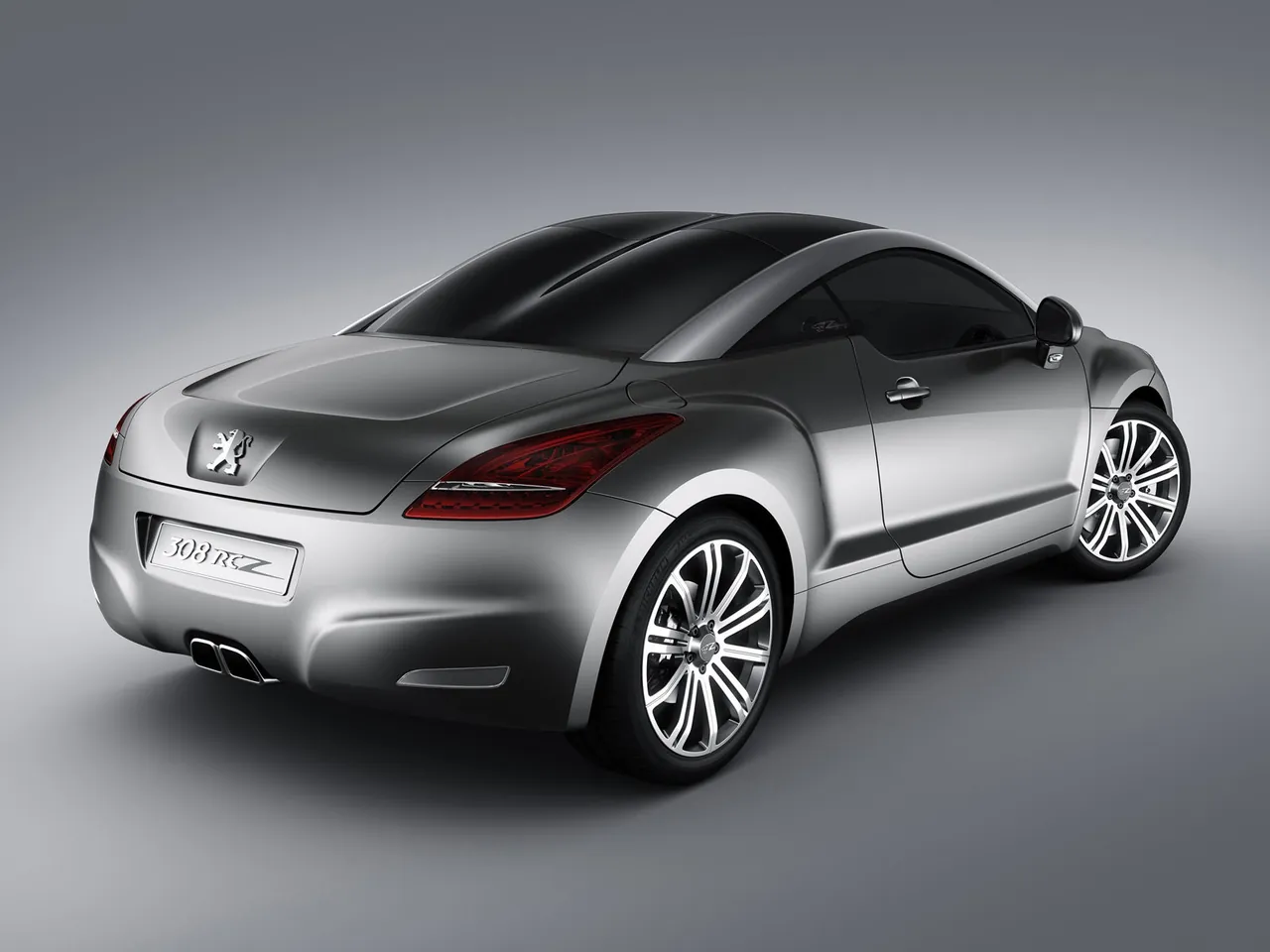 Peugeot 308 RC Z Concept (2007) – zadní tříčtvrteční pohled