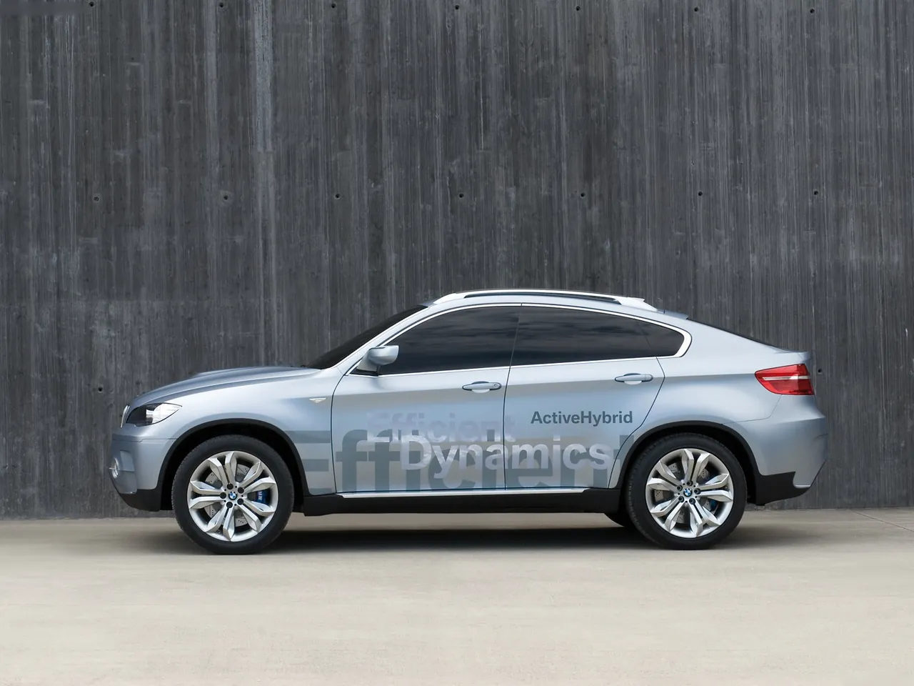 BMW X6 ActiveHybrid Concept (2007) – boční profil