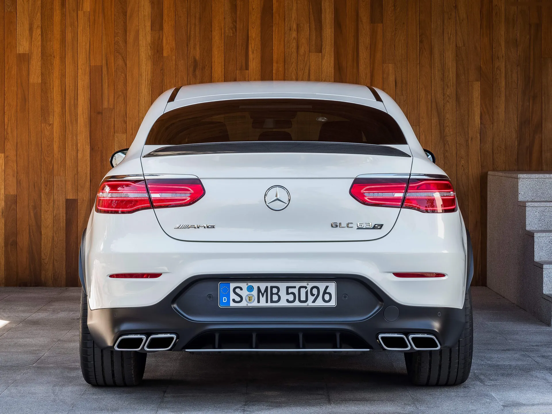 Mercedes-Benz GLC63 S AMG Coupe (2018) - Rear