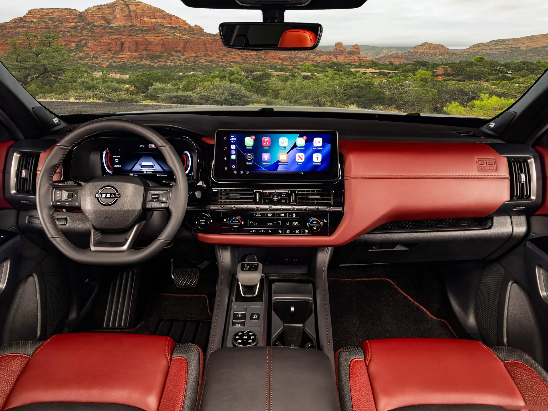 Nissan Pathfinder Special Edition (2027) – interiér