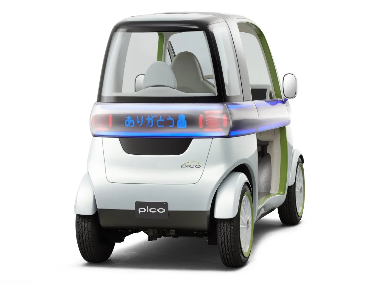 Daihatsu PICO Concept (2011) – zadní tříčtvrteční pohled