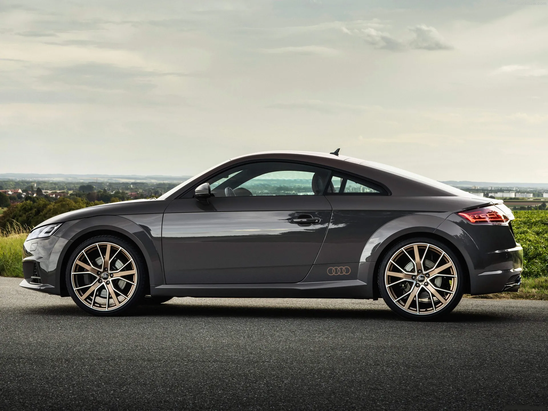 Audi TT Coupe bronze selection (2021) - Side Profile