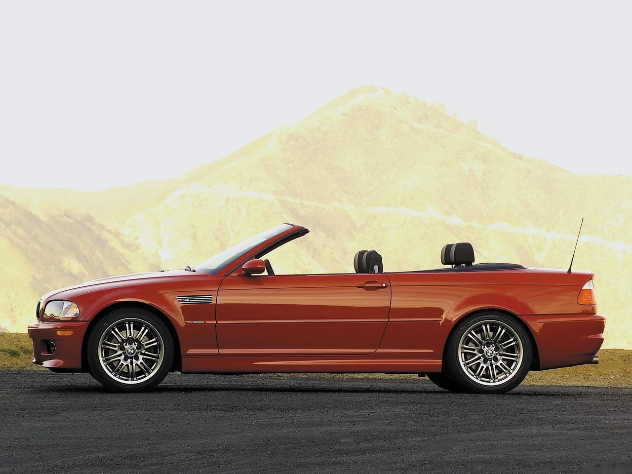 BMW M3 Convertible (2001) – boční profil