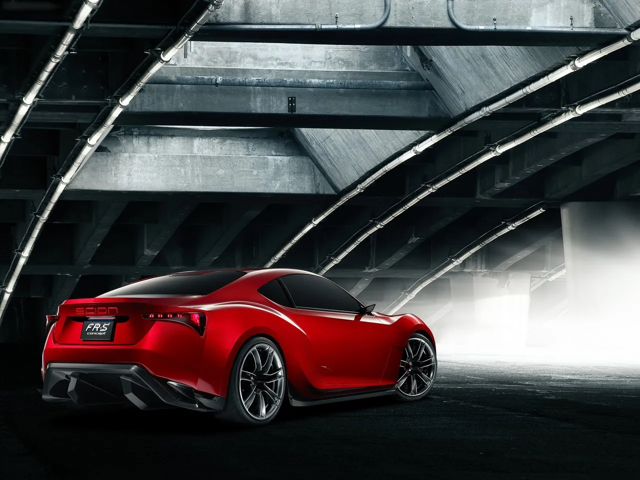 Scion FR-S Concept (2011) – zadní tříčtvrteční pohled