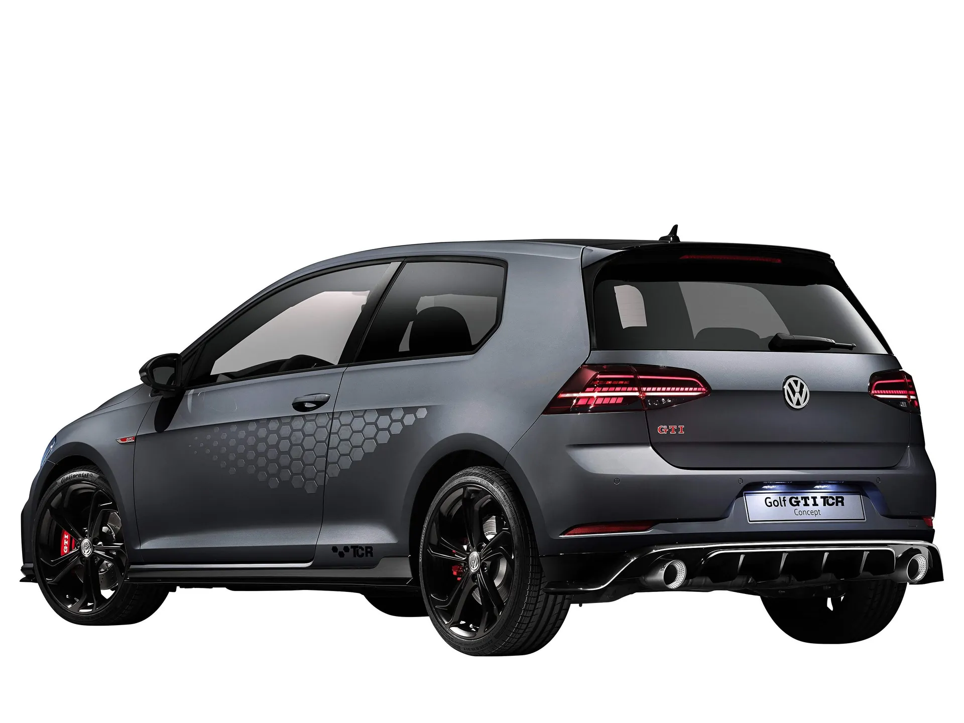 Volkswagen Golf GTI TCR Concept (2018) - Rear Three-Quarter