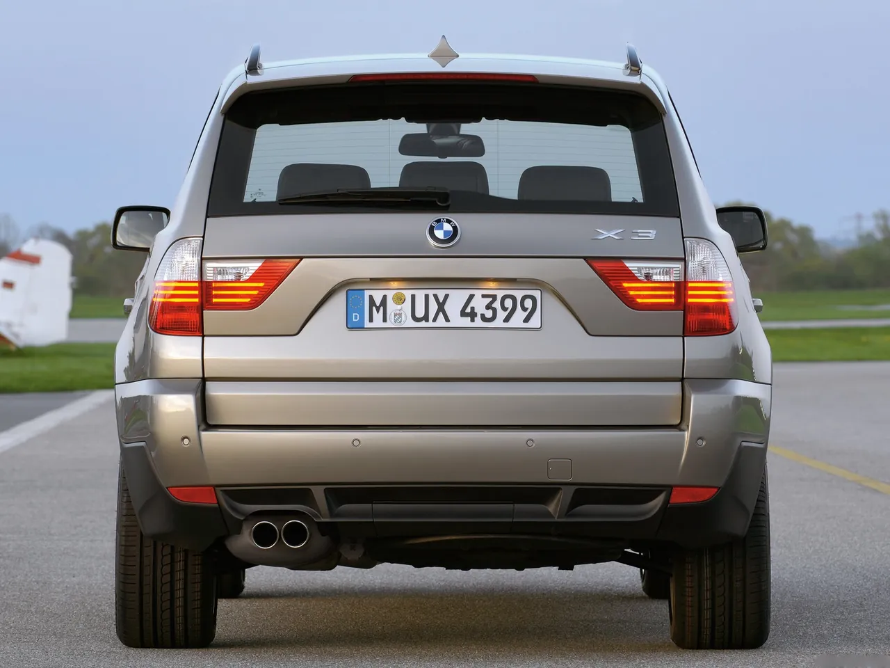 BMW X3 (2007) – zezadu