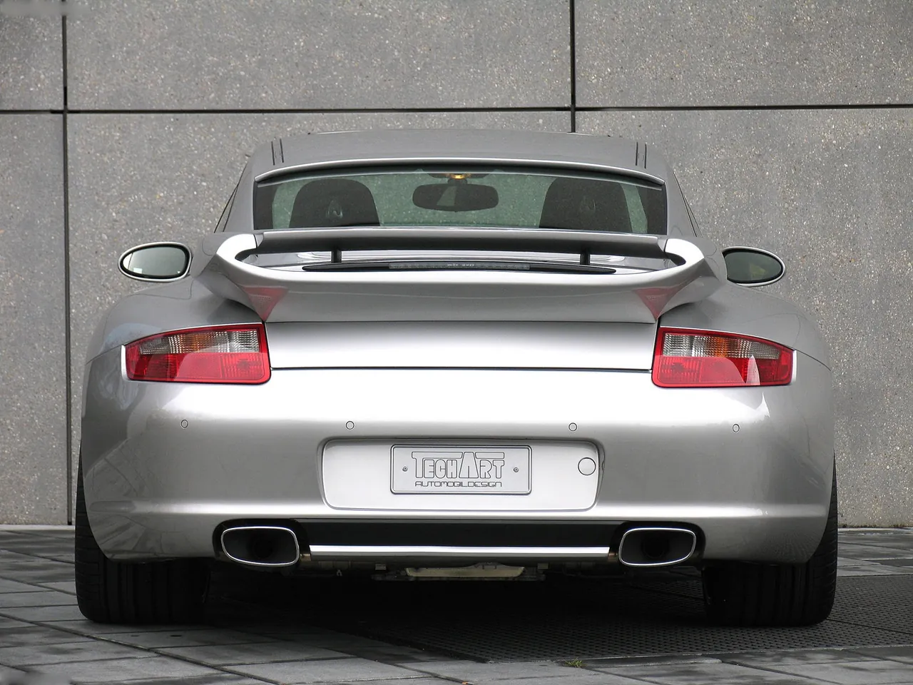 TechArt Porsche 911 Carrera 4 997 (2006) – zezadu