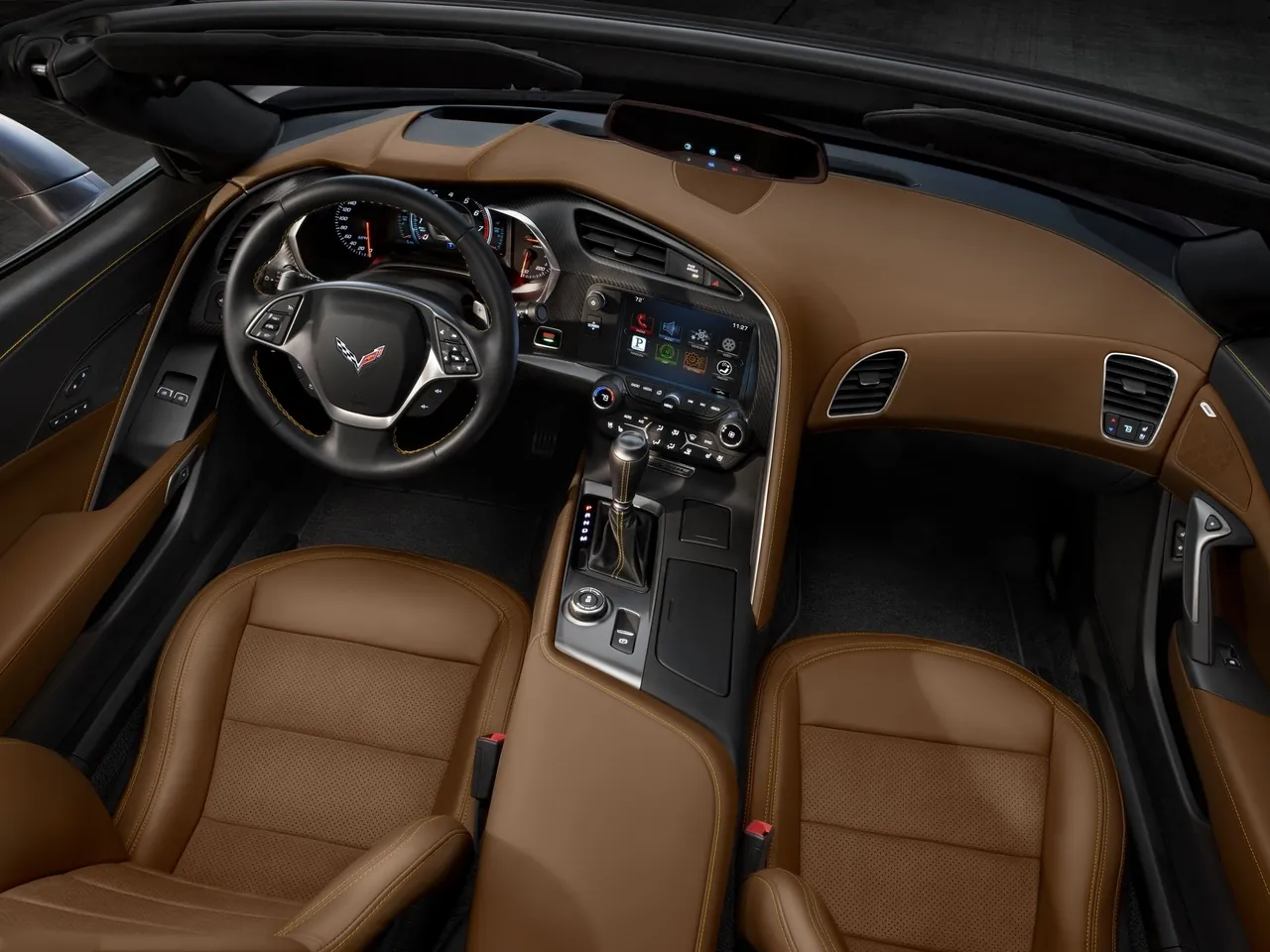 Chevrolet Corvette C7 Stingray Convertible (2014) – interiér