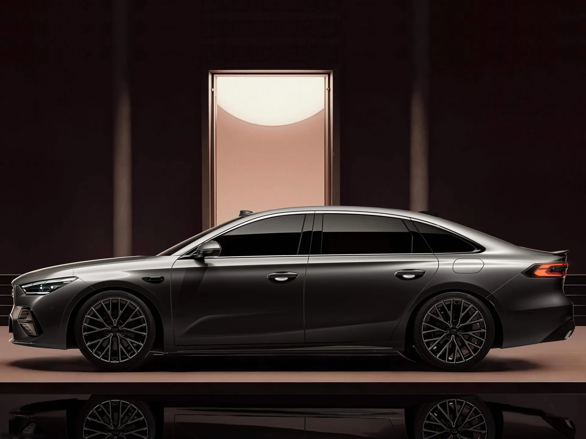 Geely Xingrui L Plus (2027) – boční profil