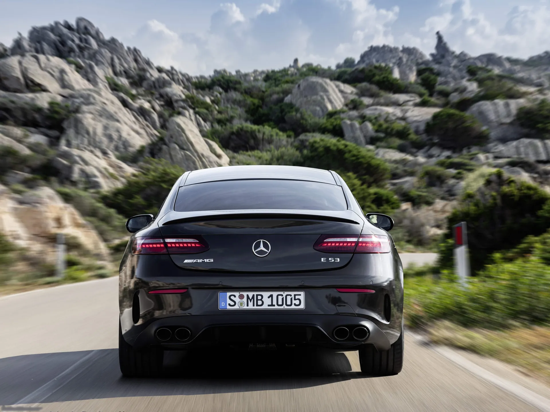 Mercedes-Benz E53 AMG Coupe (2021) – zezadu