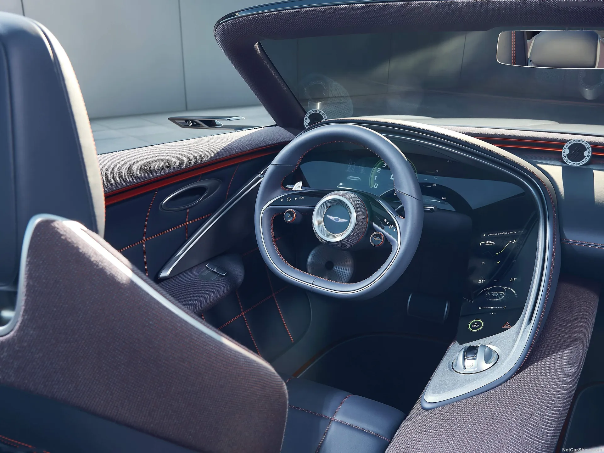 Genesis X Convertible Concept (2022) – interiér