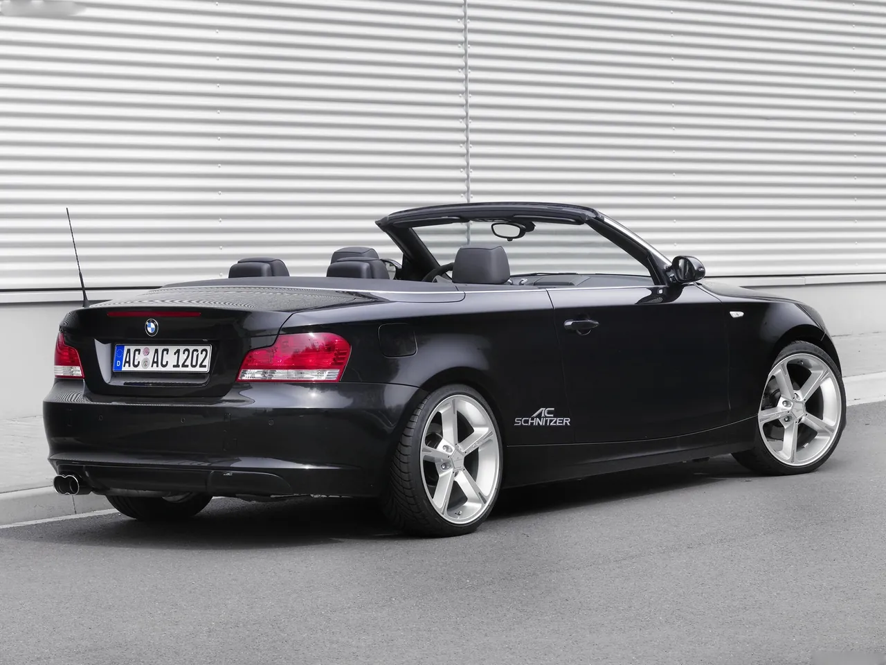 AC Schnitzer ACS1 1-Series Cabrio (2008) - Rear Three-Quarter