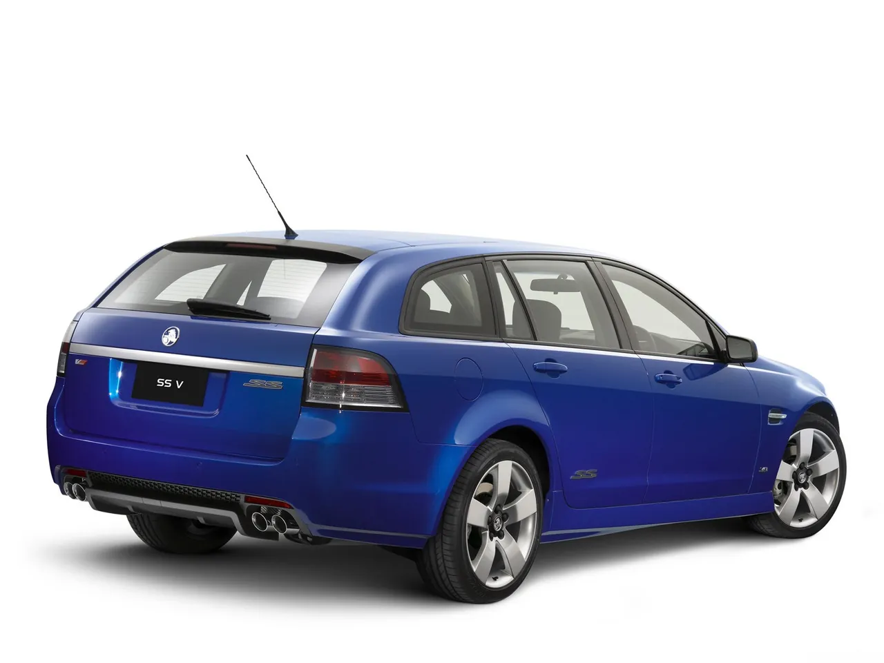 Holden VE Commodore Sportwagon (2008) – zadní tříčtvrteční pohled