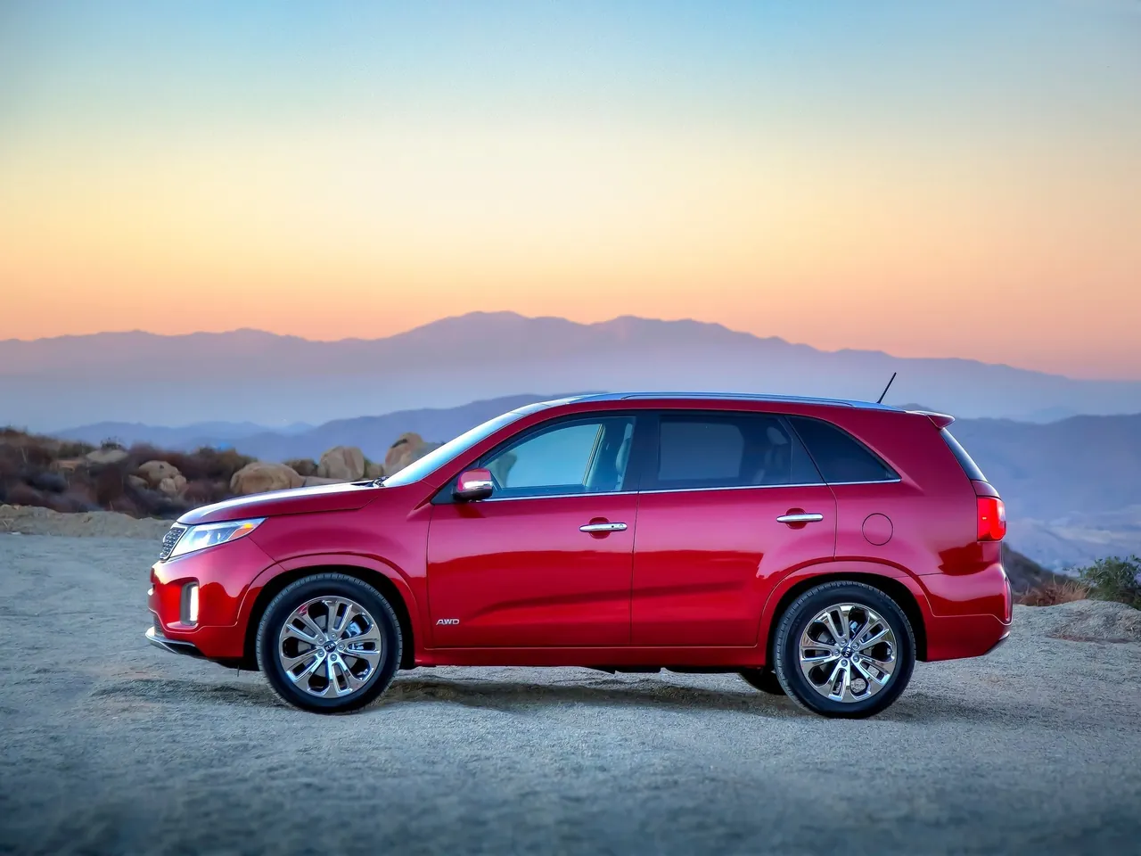 Kia Sorento (2014) – boční profil