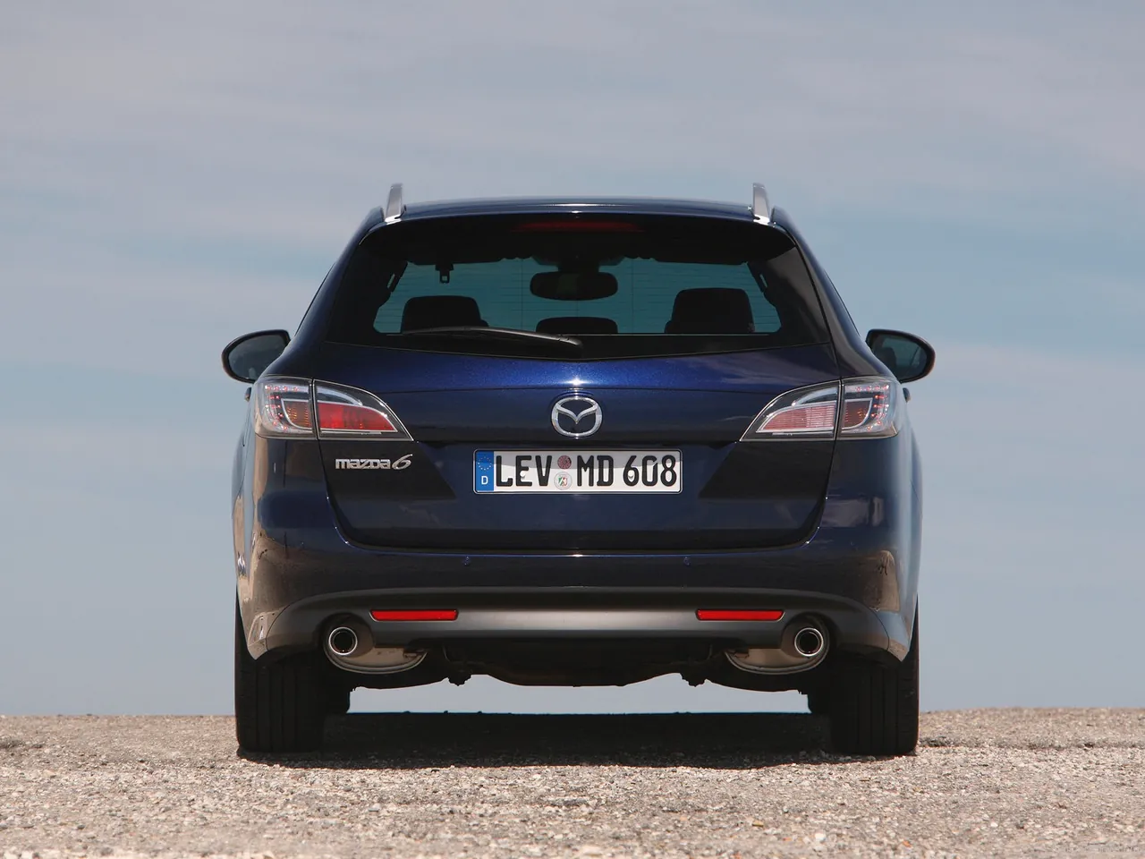 Mazda 6 SAP Wagon (2009) – zezadu