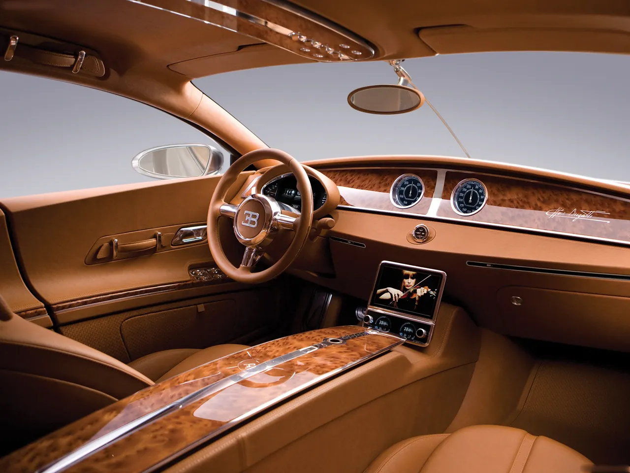 Bugatti Galibier Concept (2009) – interiér