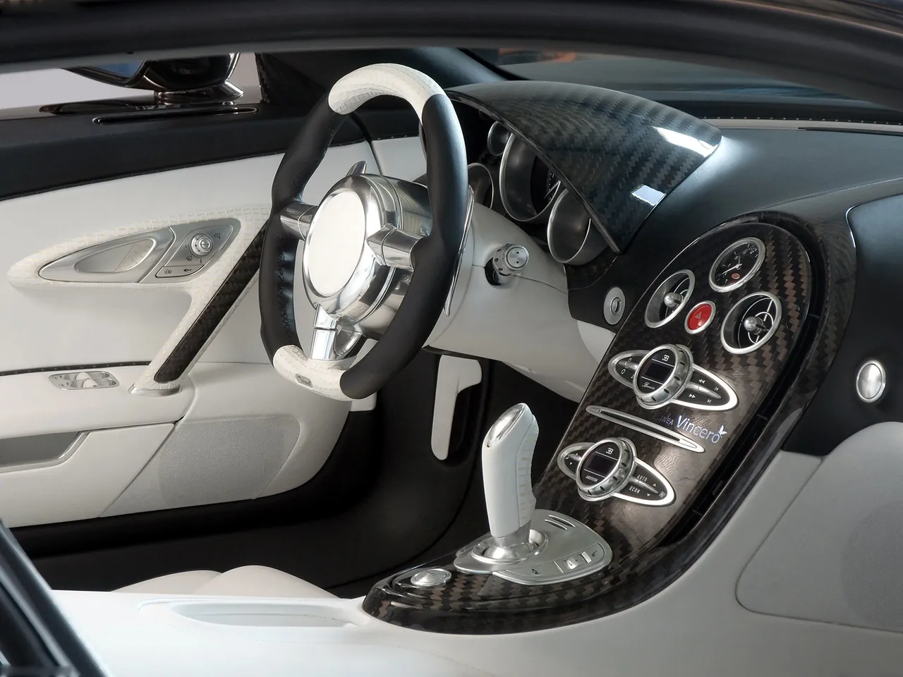 Mansory Bugatti Veyron Linea Vincero (2009) – interiér