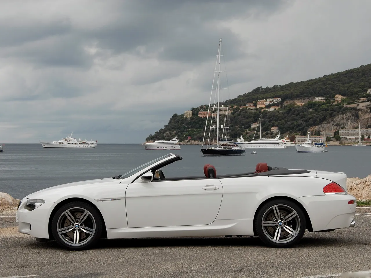 BMW M6 Cabrio (2007) – boční profil
