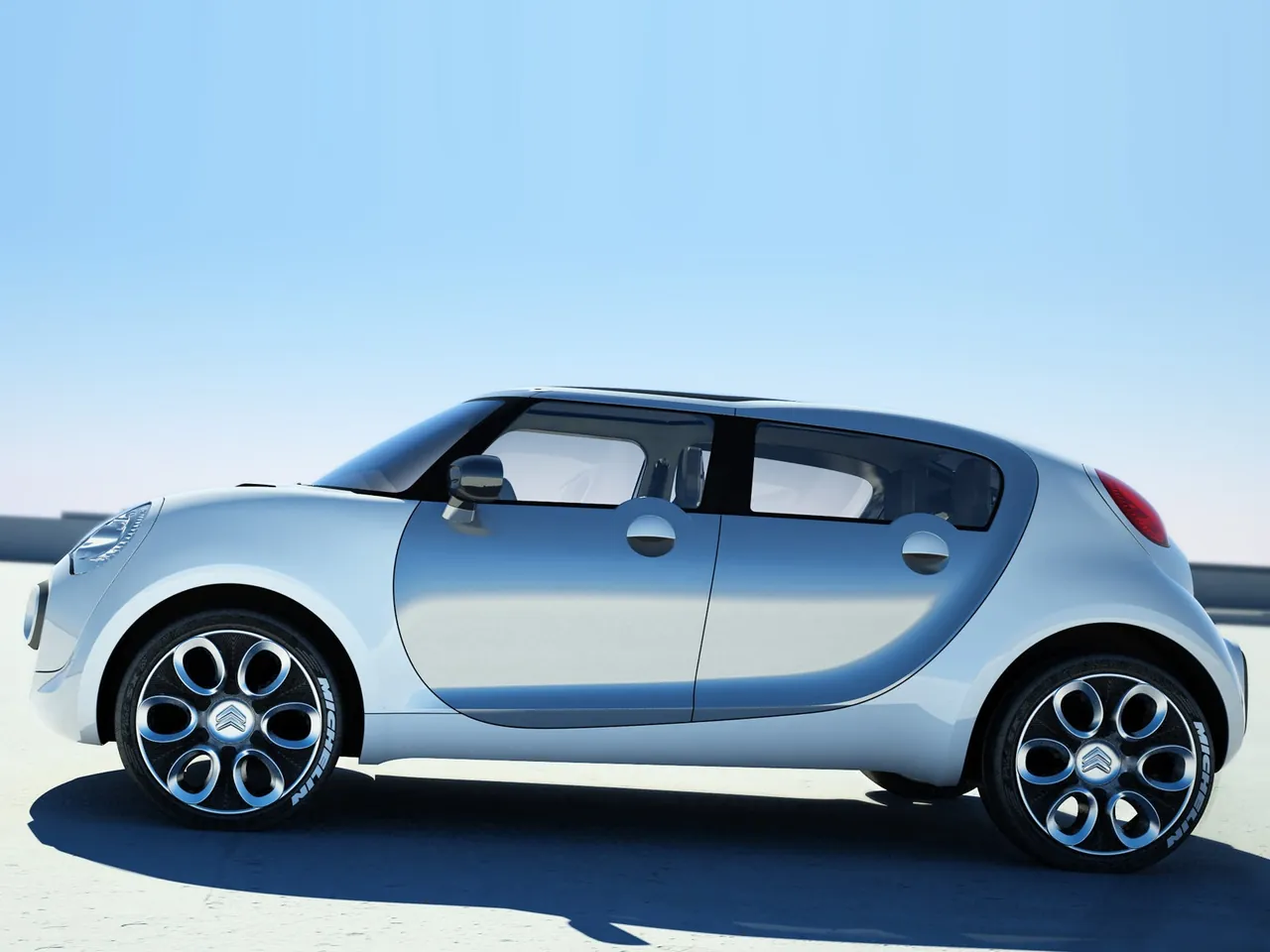 Citroen C-Cactus Concept (2007) – boční profil
