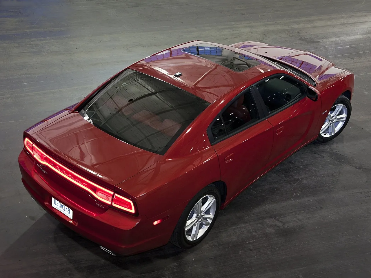 Dodge Charger (2011) – zadní tříčtvrteční pohled
