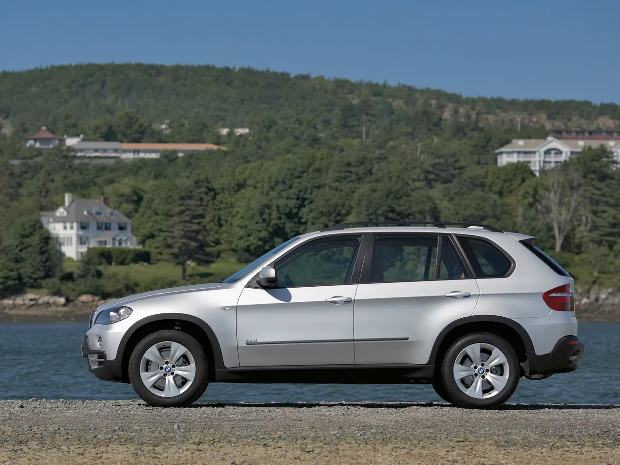 BMW X5 3.0d (2007) – boční profil