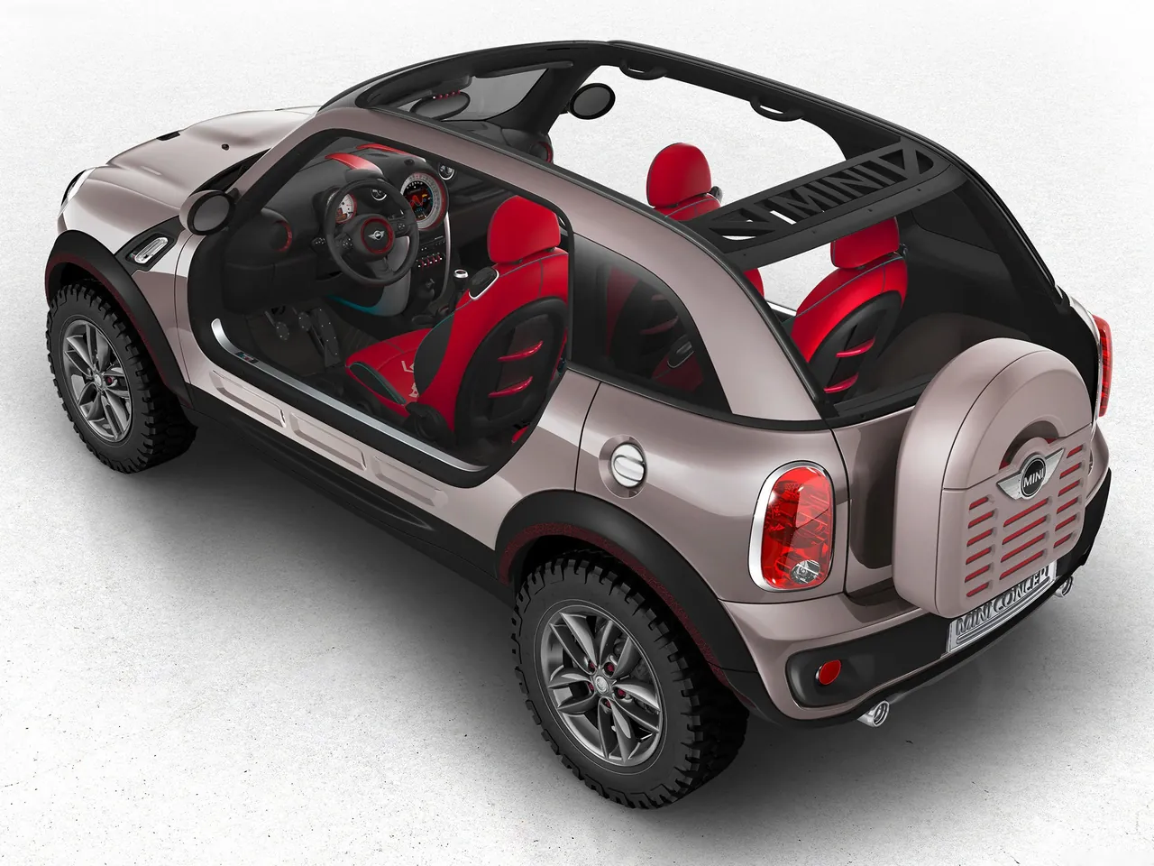 Mini Beachcomber Concept (2010) – zadní tříčtvrteční pohled