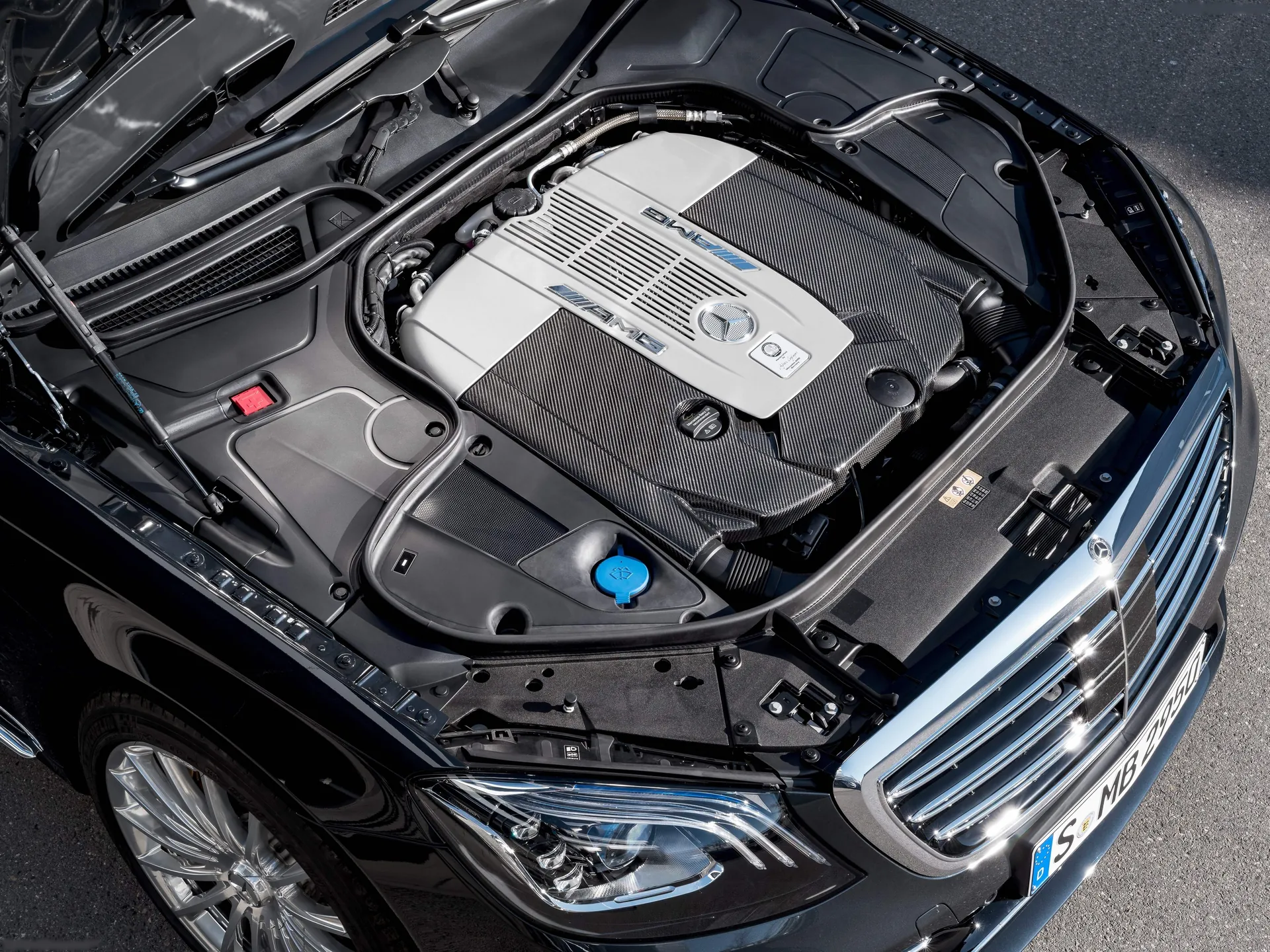 Mercedes-Benz S65 AMG (2018) - Engine Bay