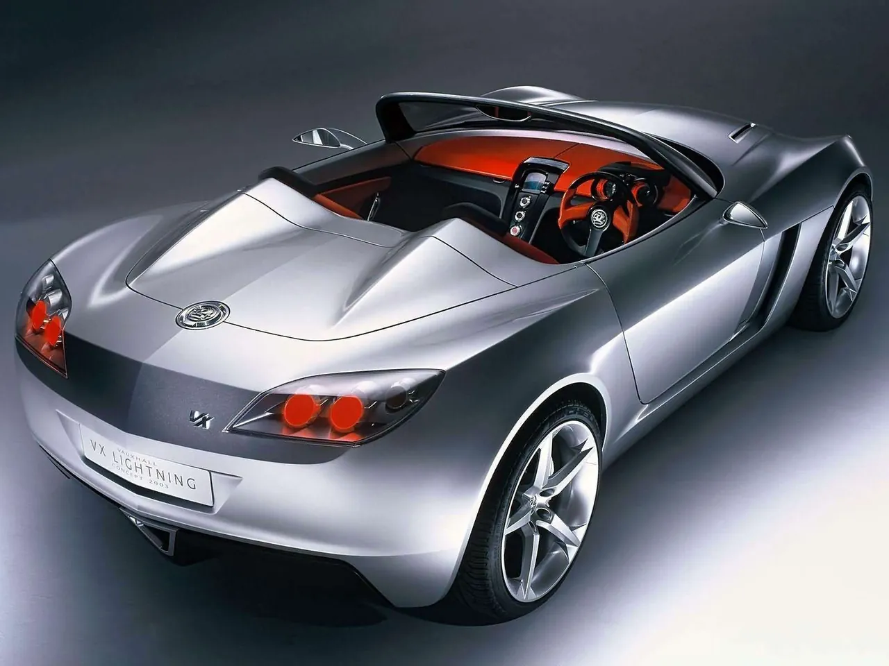 Vauxhall VX Lightning Concept (2003) – zadní tříčtvrteční pohled
