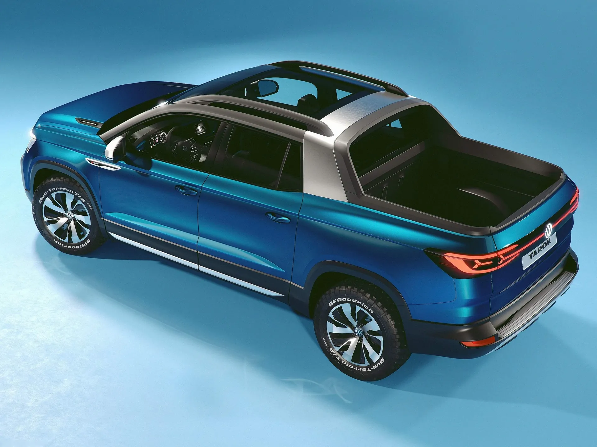 Volkswagen Tarok Concept (2018) – zadní tříčtvrteční pohled