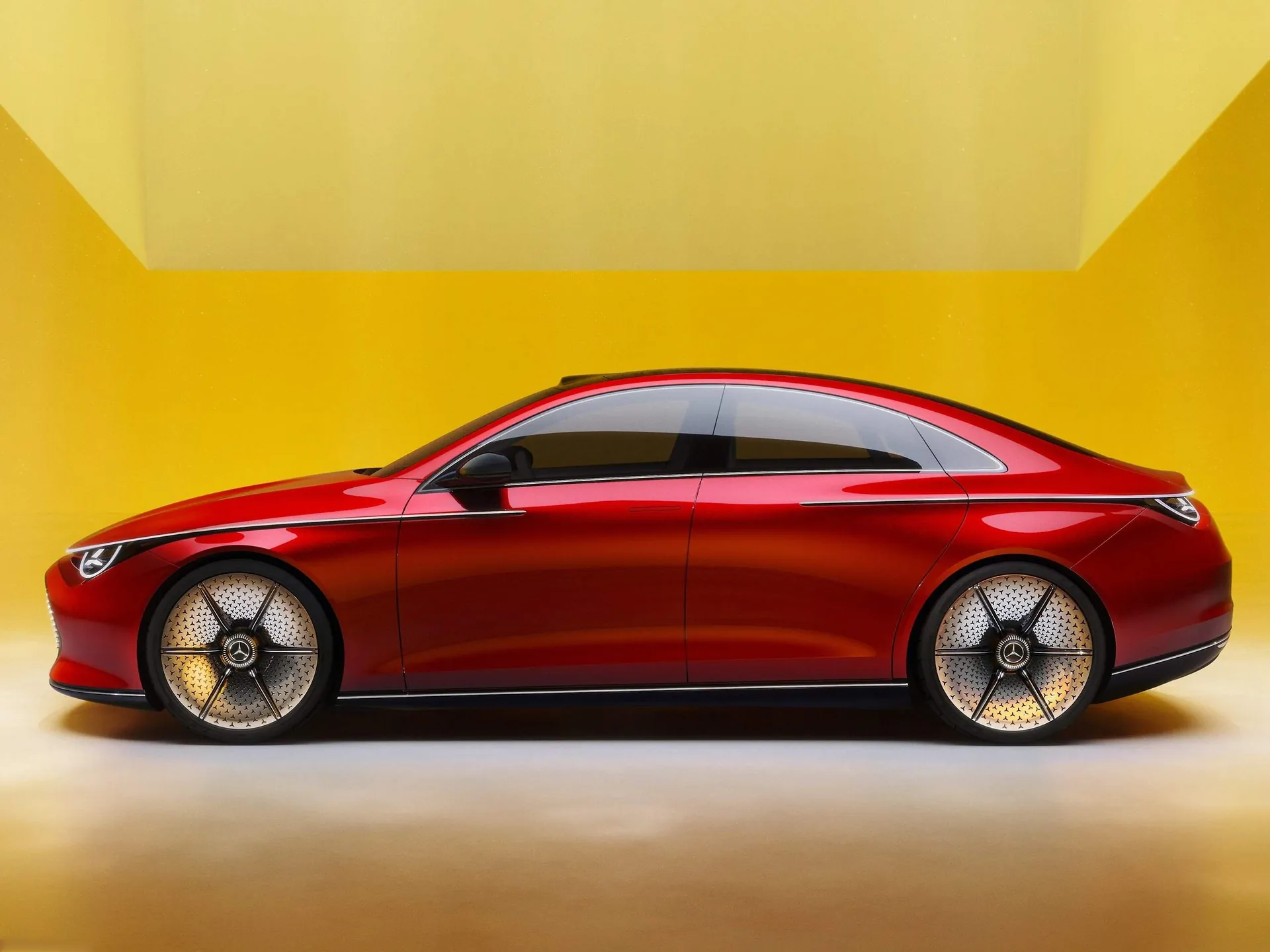 Mercedes-Benz CLA-Class Concept (2023) – boční profil
