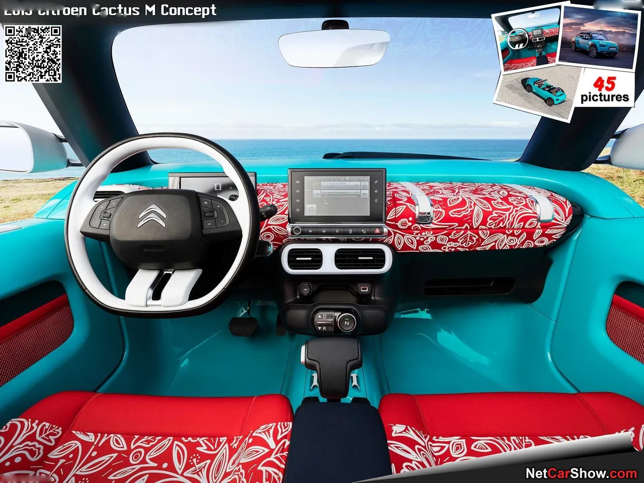 Citroen Cactus M Concept (2015) – interiér