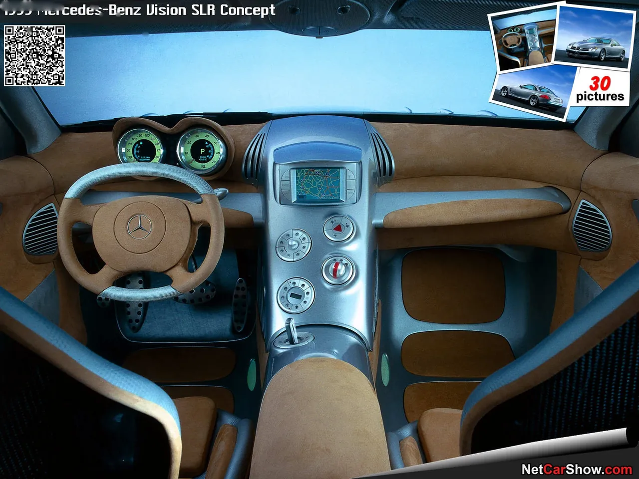 Mercedes-Benz Vision SLR Concept (1999) - Interior