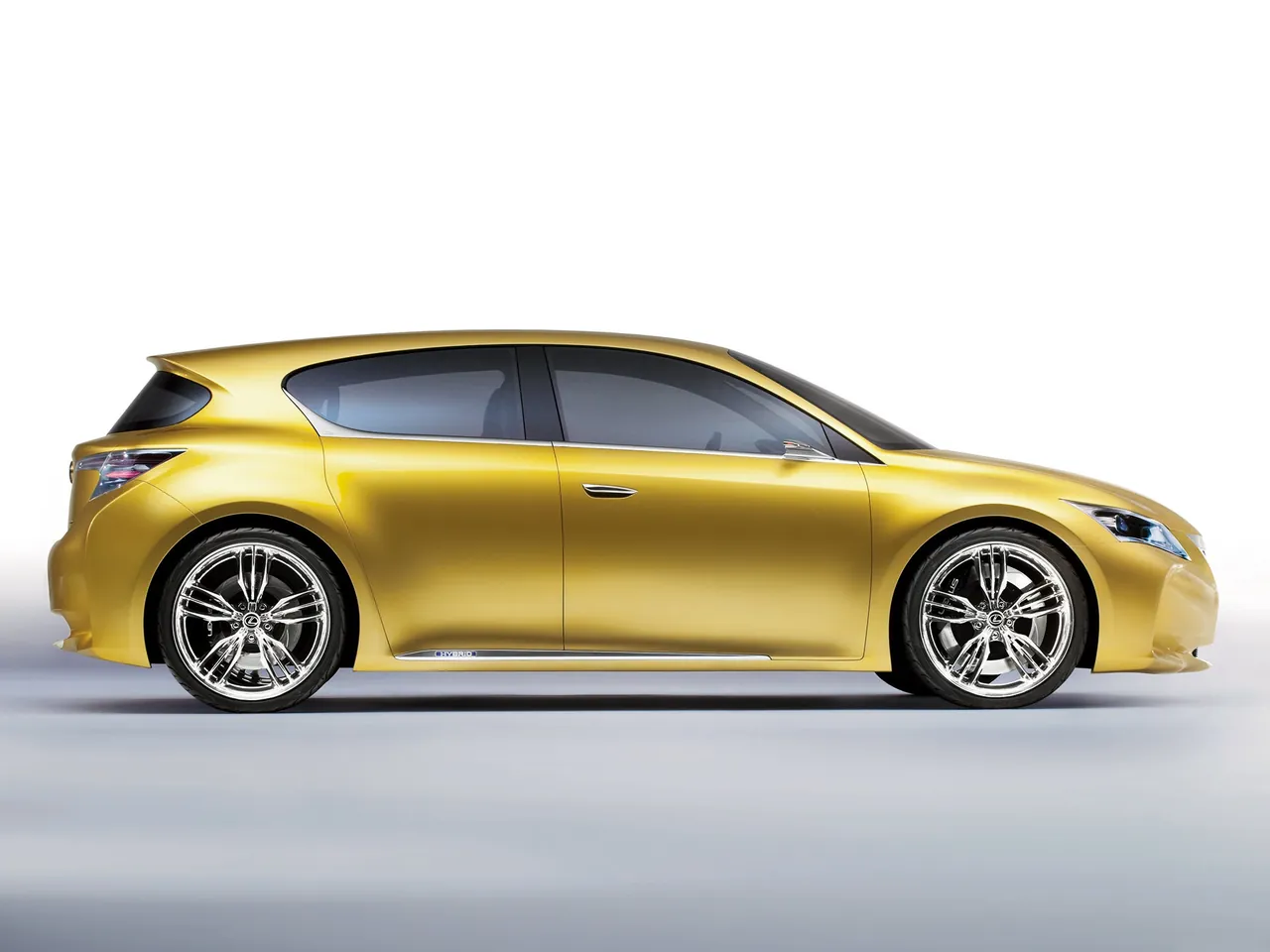 Lexus LF-Ch Concept (2009) – boční profil