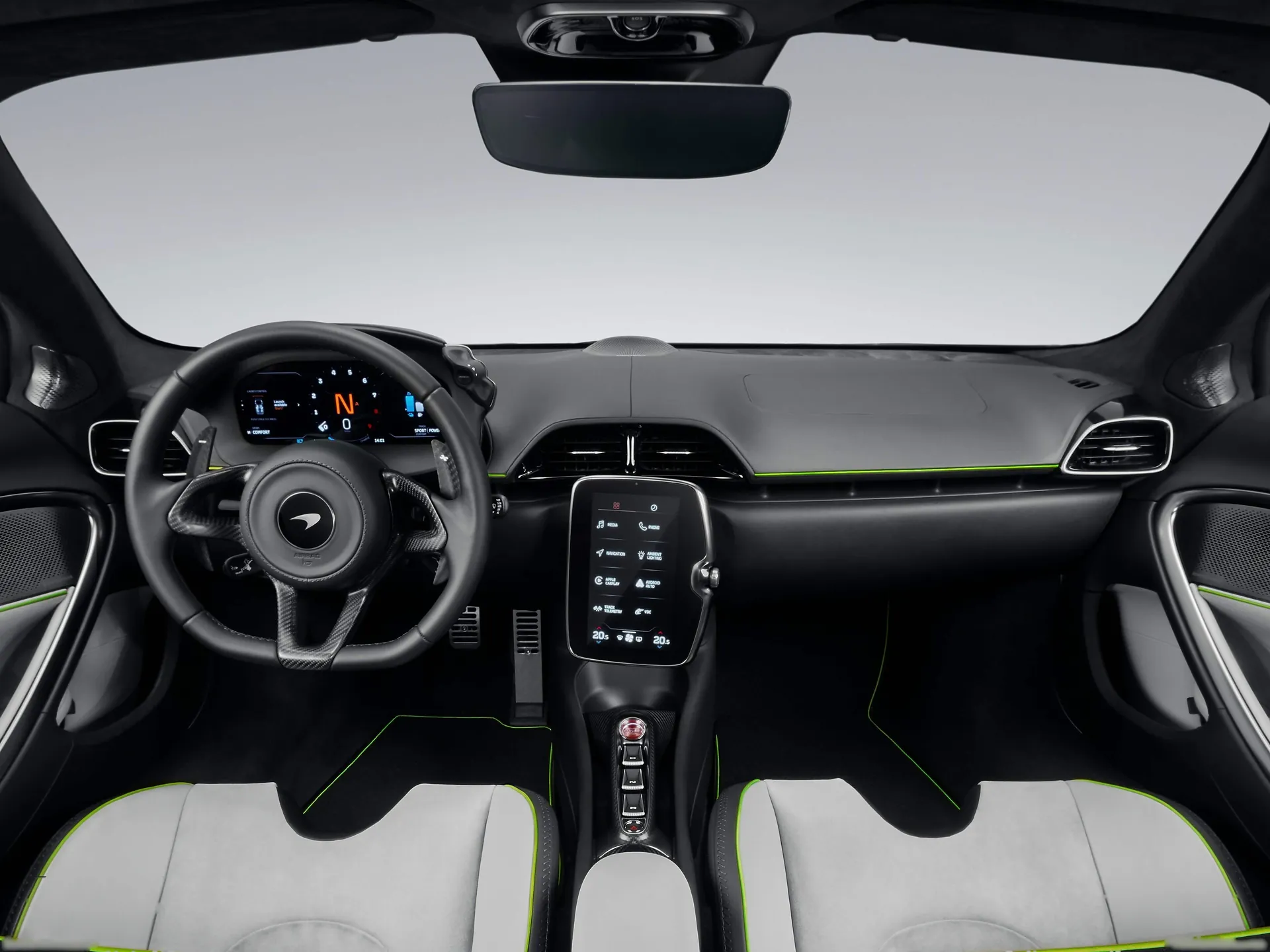 McLaren Artura (2022) – interiér