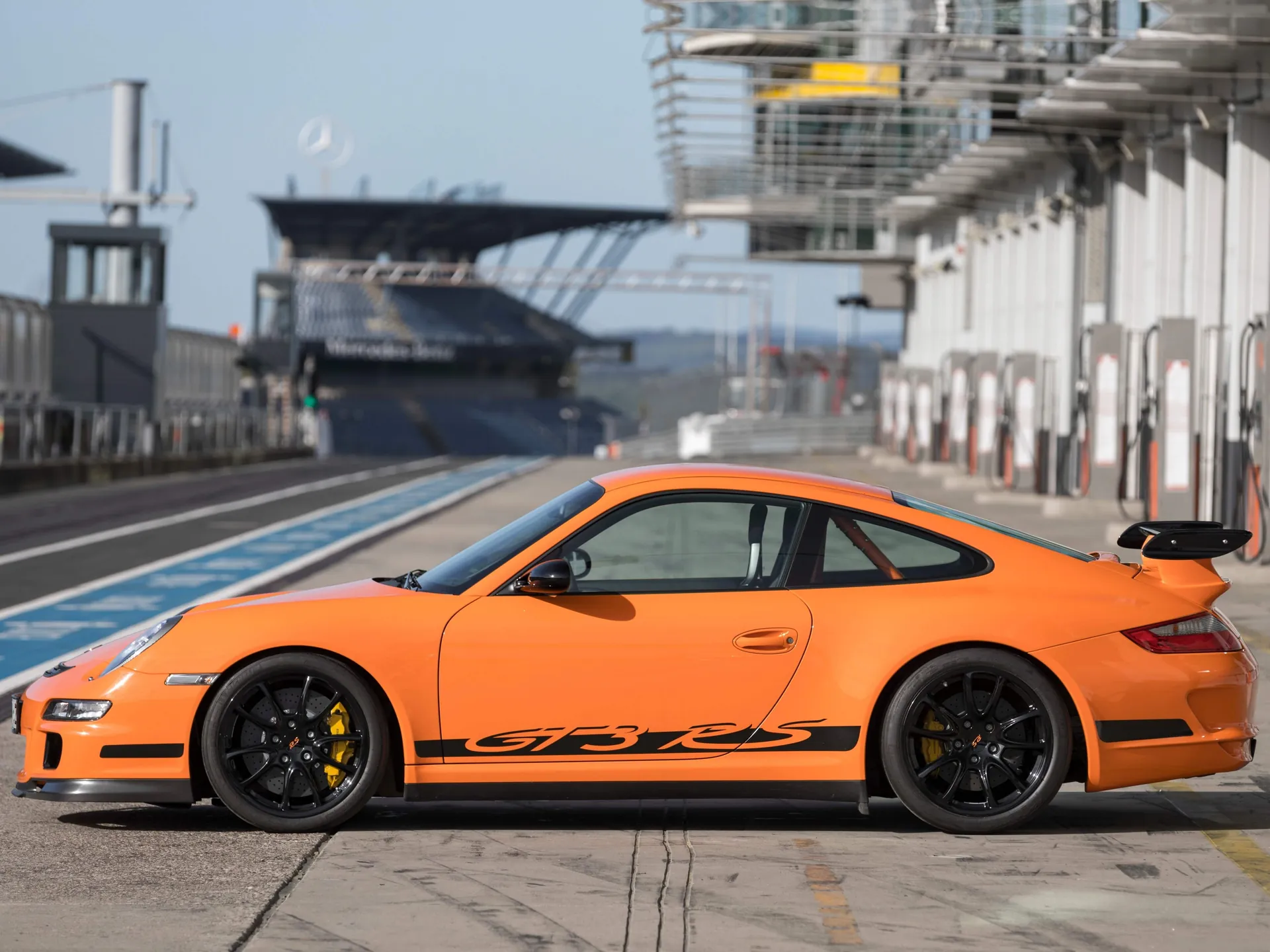 Porsche 911 GT3 RS (2007) - Side Profile