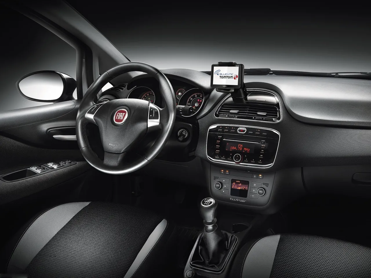 Fiat Punto (2012) – interiér